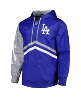 Mitchell & Ness Men's Royal Los Angeles Dodgers Undeniable Full-Zip Hoodie Windbreaker  Jacket