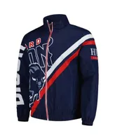 Mitchell & Ness Navy St. Louis Cardinals Exploded Logo Warm Up Full-zip  Jacket