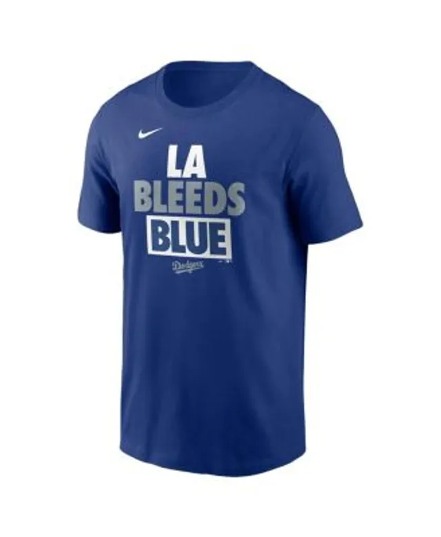 Nike Men's Royal Los Angeles Dodgers Rally Rule T-shirt