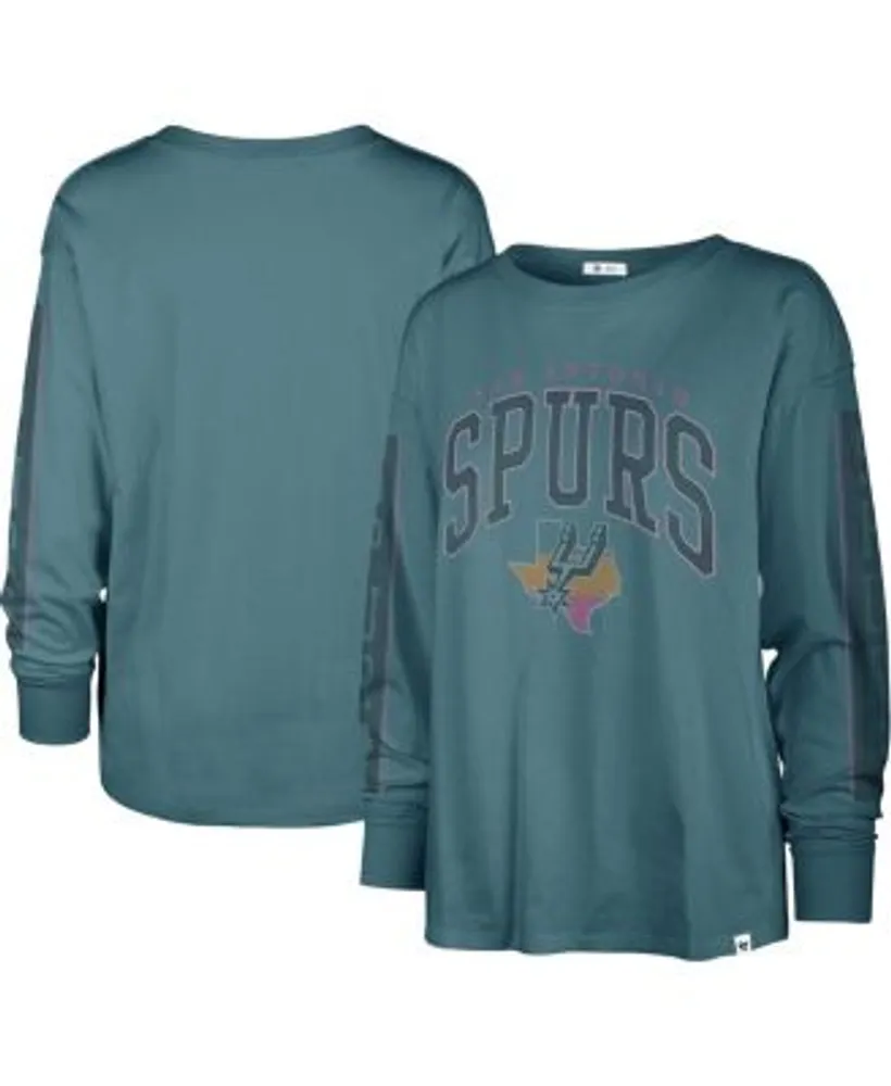Women's Teal San Antonio Spurs City Edition SOA Long Sleeve T-shirt