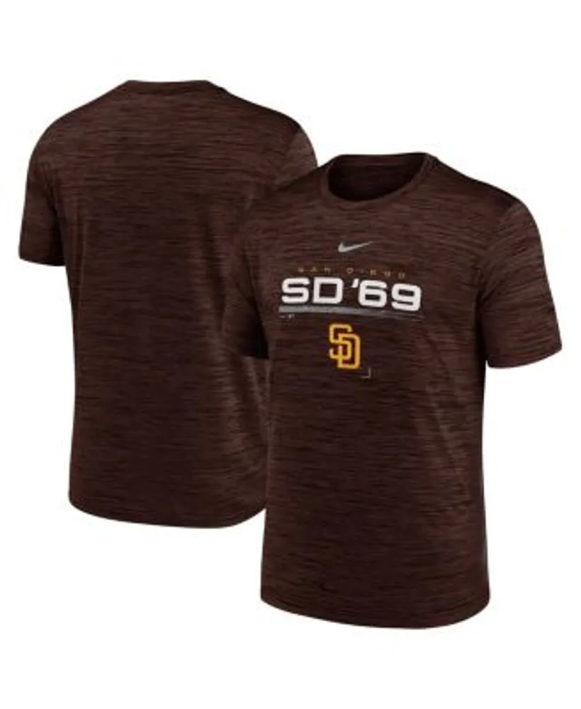 Nike Pink San Diego Padres City Connect Velocity Practice Performance T-Shirt