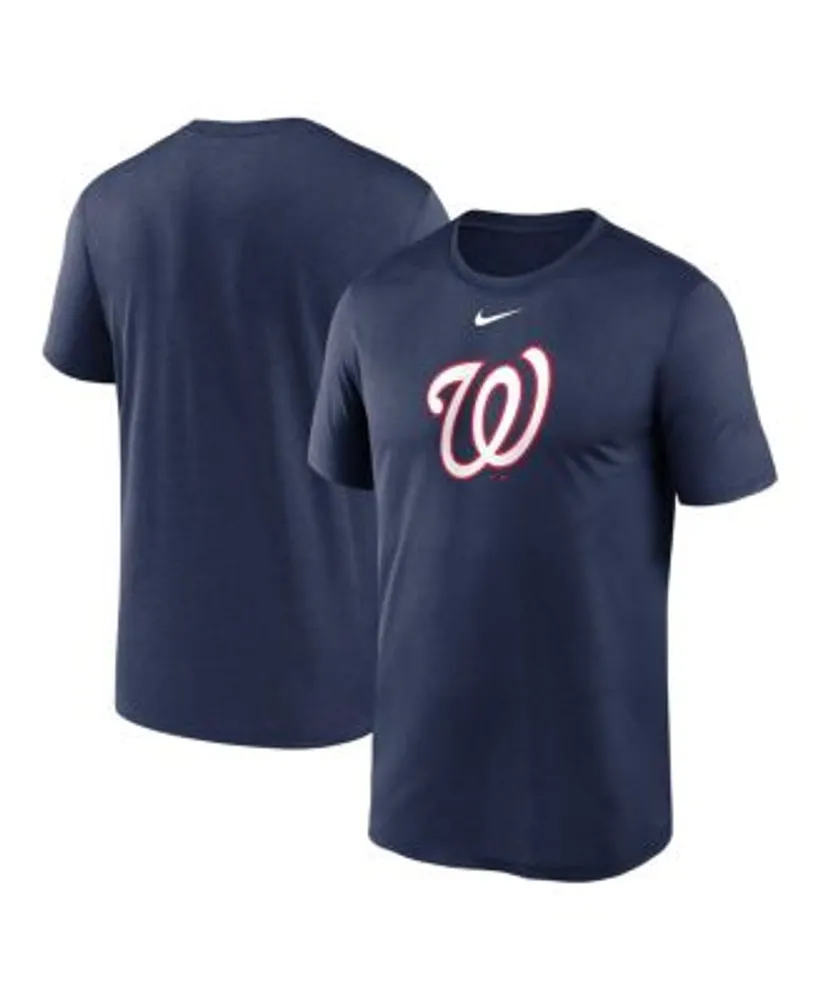 Washington Nationals Nike Big & Tall Logo Legend Performance T-Shirt - Navy