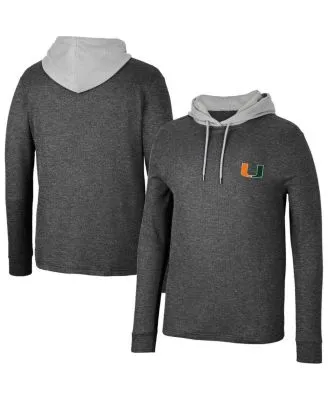 Youth Colosseum Orange/Arctic Camo Miami Hurricanes OHT Military  Appreciation Shellback Quarter-Zip Hoodie