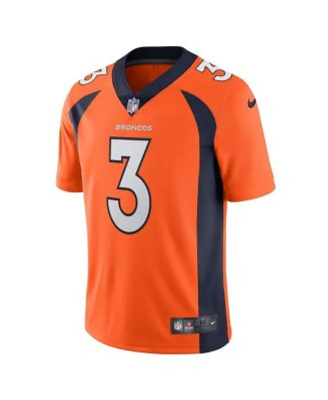 Russell Wilson Signed Denver Broncos Orange Nike XL On Field