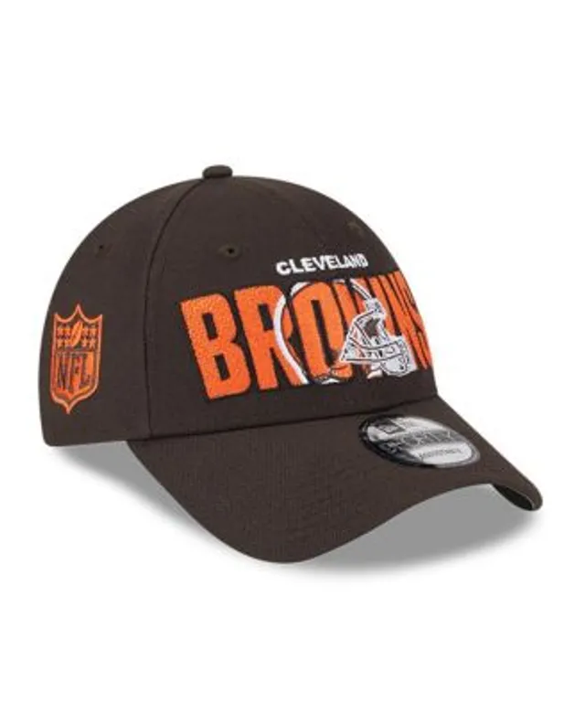 Men's New Era Brown Cleveland Browns Bandana 59FIFTY Fitted Hat