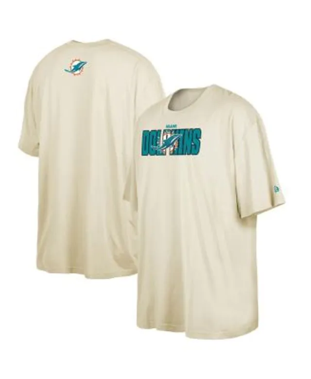 Profile Men's Aqua, Heathered Gray Miami Dolphins Big and Tall