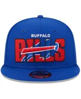 New Era Bills Standing Buffalo Blue Bucket Hat