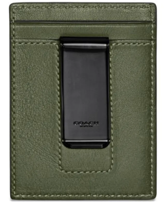 COACH Money Clip Card Case - Macy's