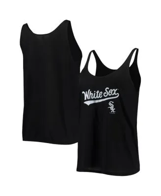 Women's G-III 4Her by Carl Banks Black Chicago White Sox Clubhouse Tank Top Size: Small