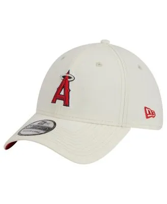 New Era Red/White Los Angeles Angels 2023 On-Field Batting Practice 39THIRTY Flex Hat