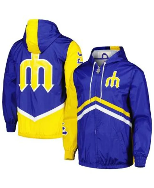 Mitchell & Ness Highlight Reel Los Angeles Dodgers Windbreaker Jacket Royal Blue