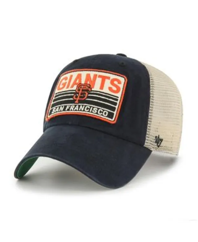 New Era Men's Black San Francisco Giants Property Trucker 9TWENTY