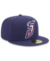 Men's New Era Navy Pensacola Blue Wahoos Authentic Collection Alternate Logo 59FIFTY Fitted Hat
