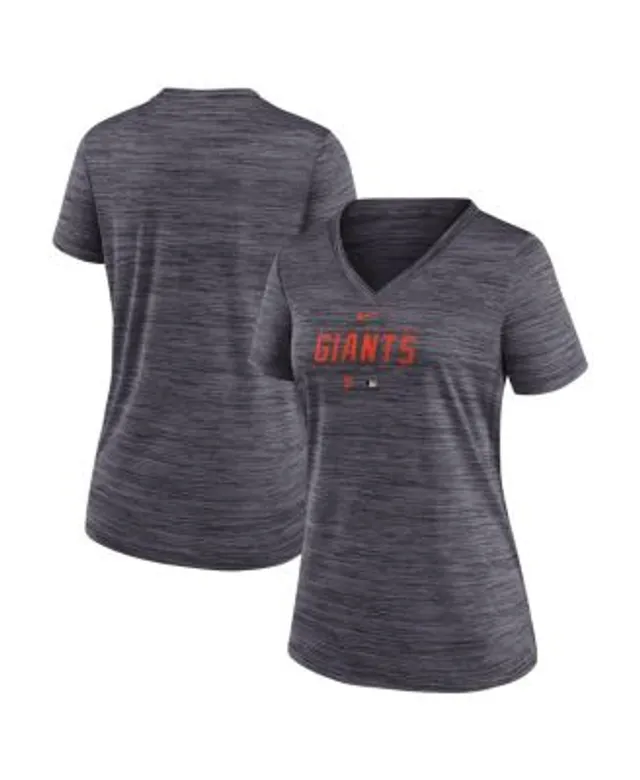 San Francisco Giants Nike Practice Velocity T-Shirt - Anthracite - Youth