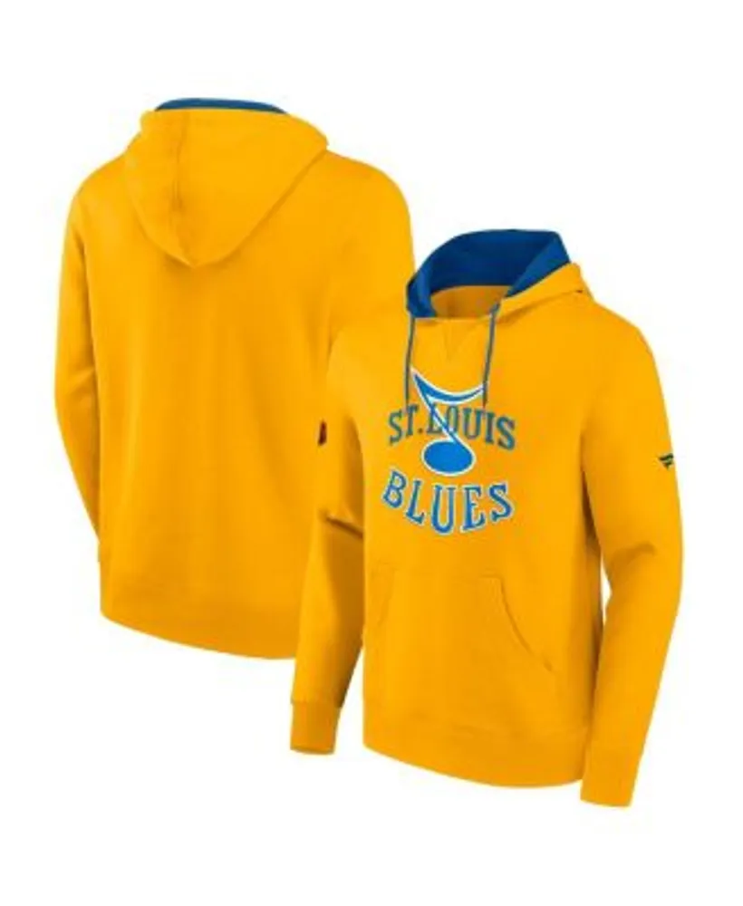 Men's Stitches Light Blue St. Louis Cardinals Team Logo Pullover Hoodie