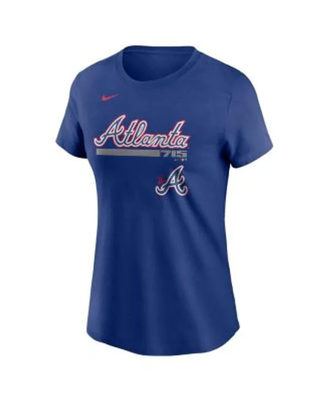 Women's Atlanta Braves New Era Royal 2023 City Connect Plus Size T-Shirt