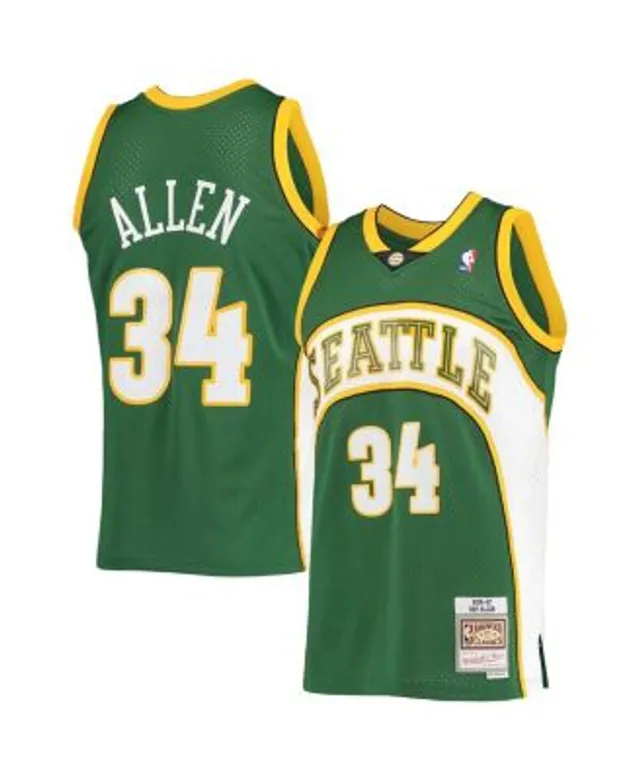 Detlef Schrempf Seattle SuperSonics Mitchell & Ness 1994-95 Hardwood Classics Swingman Player Jersey - Green