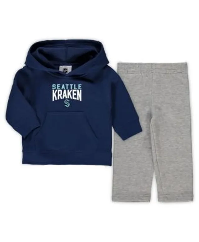 Lids Seattle Seahawks Toddler Playmaker Hoodie and Pants Set - Heather  Gray/College Navy