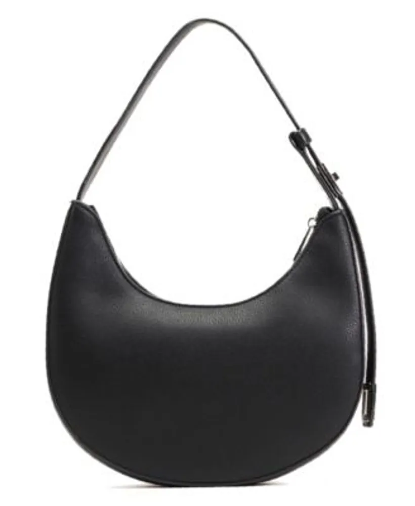 COACH Polished Pebble Leather Hadley Hobo 21 - Macy's