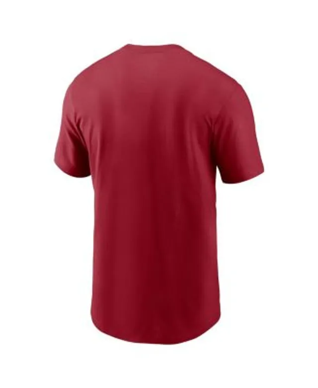 Men's Nike Cardinal Arizona Cardinals Broadcast Essential T-Shirt