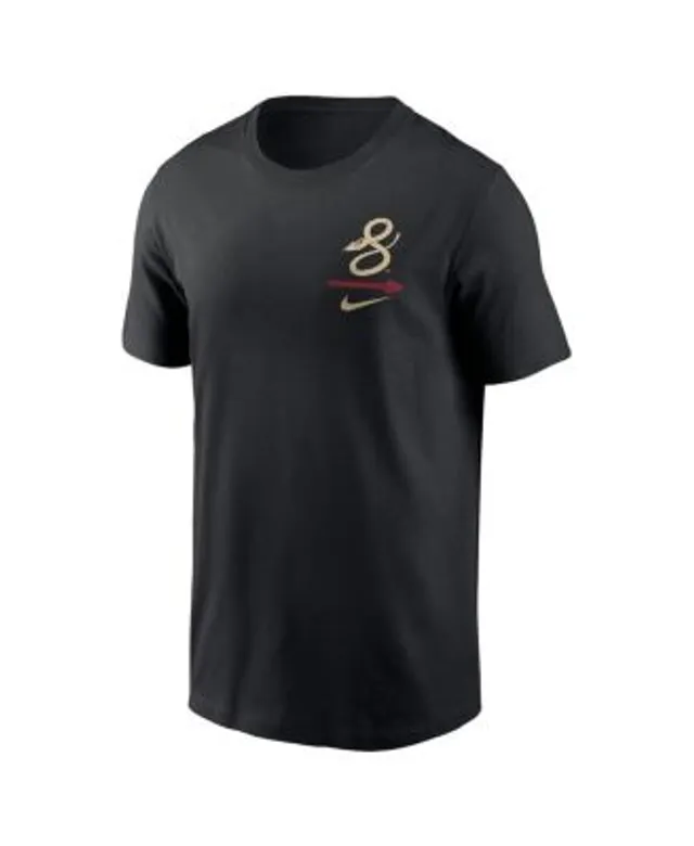 Nike Miami Marlins City Connect Wordmark T-shirt in Red for Men