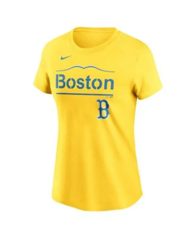 Men's Nike Boston Red Sox City Connect Wordmark T-Shirt 