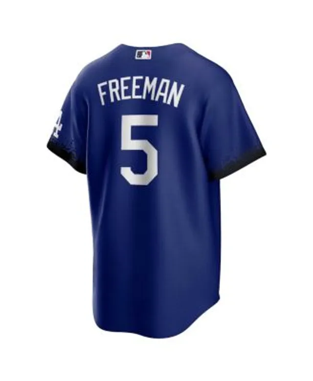 Youth Freddie Freeman Atlanta Braves White Embroidered Replica