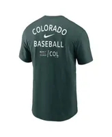 Nike Men's Nike Green Colorado Rockies City Connect Logo T-Shirt