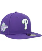 Men's Los Angeles Dodgers New Era Purple Lime Side Patch 59FIFTY