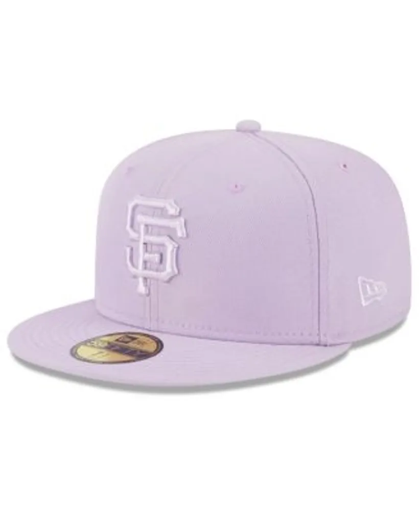 Men's Houston Astros New Era Purple Lavender Undervisor 59FIFTY Fitted Hat