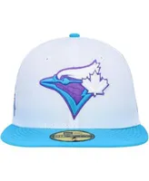 Men's New Era Purple Toronto Blue Jays Vice 59FIFTY Fitted Hat 