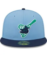 San Diego Padres New Era Green Undervisor 59FIFTY Fitted Hat - Light  Blue/Navy