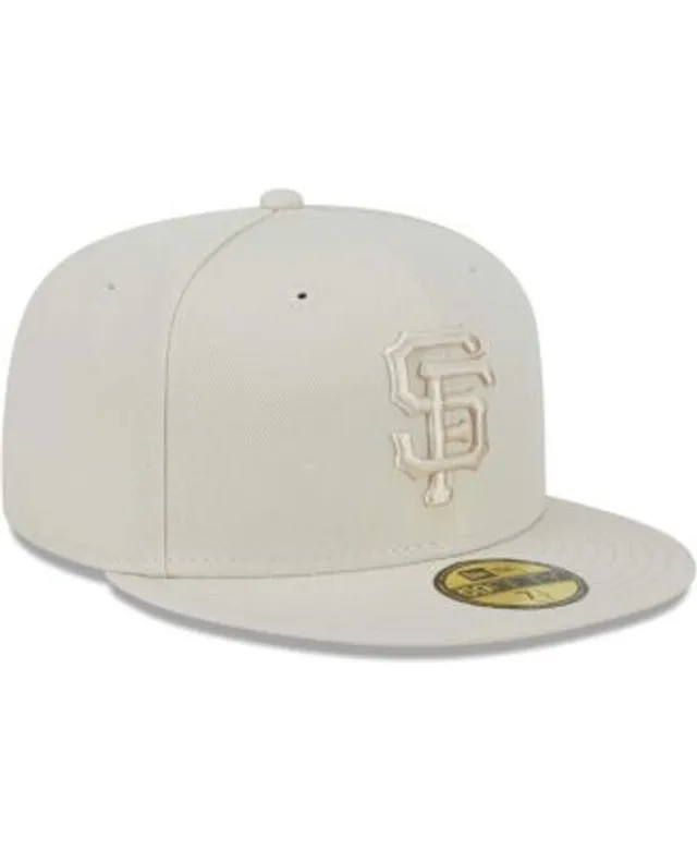 New Era Khaki/Olive San Francisco Giants Pink Undervisor 59FIFTY Fitted Hat