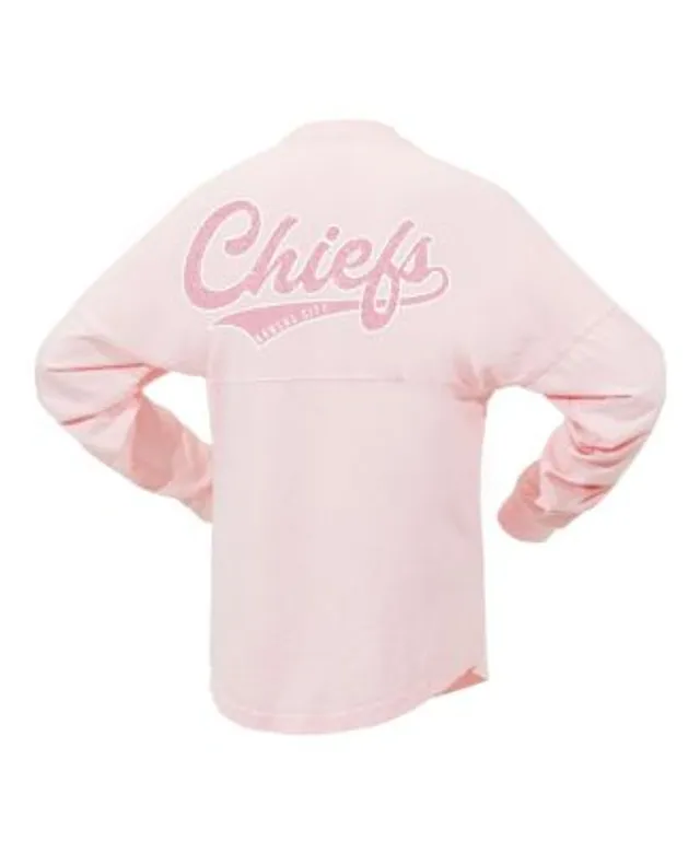 Kansas City Chiefs Pro Standard Women's Cropped Boxy T-Shirt - Pink