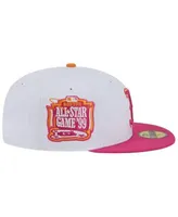 New Era Men's White, Pink Boston Red Sox 1999 MLB All-Star Game