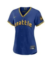 Nike MLB Seattle Mariners Official Replica Jersey City Connect Blue