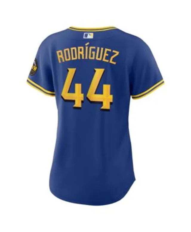 Women's Nike Julio Rodriguez White Seattle Mariners Home Replica Player Jersey, M