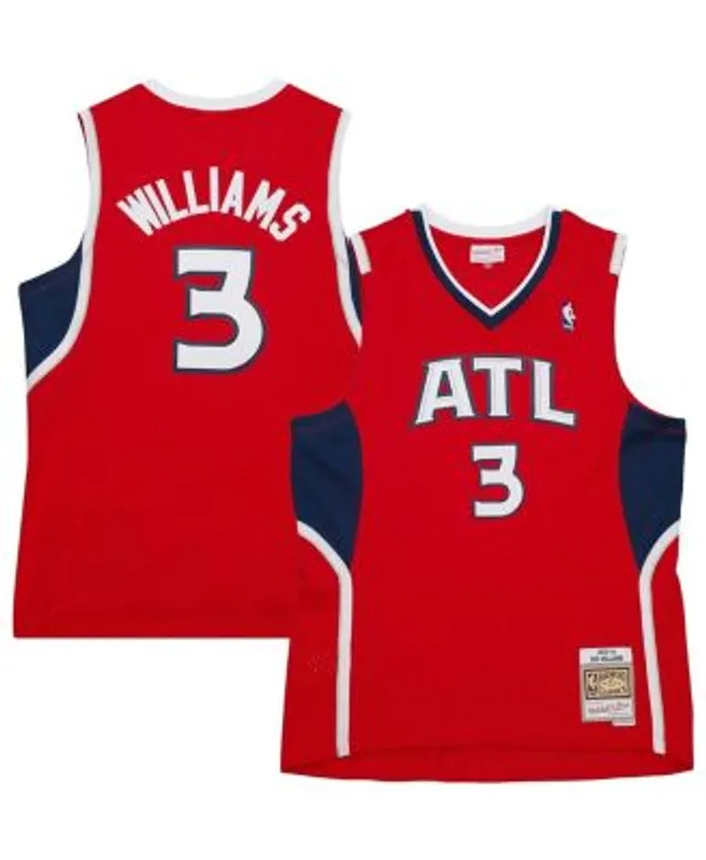 Men's Mitchell & Ness Lou Williams Black Philadelphia 76ers 2005-06  Hardwood Classics Swingman Jersey