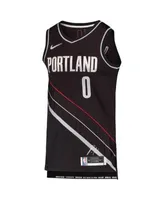 Men's Portland Trail Blazers Damian Lillard Nike Black Select Series Rookie  of the Year Swingman Team
