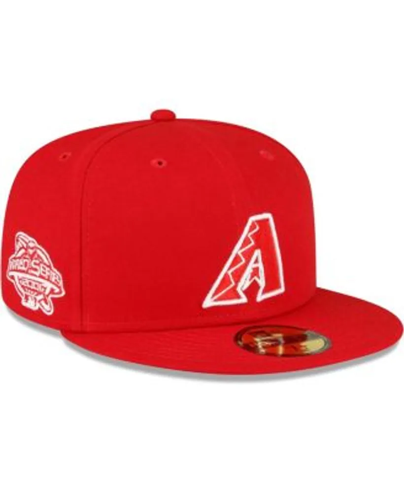 New Era Purple Arizona Diamondbacks Lime Side Patch 59FIFTY Fitted Hat