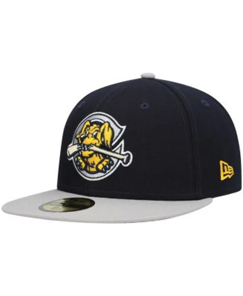 Men's New Era Navy Charleston RiverDogs Authentic Collection 59FIFTY Fitted Hat