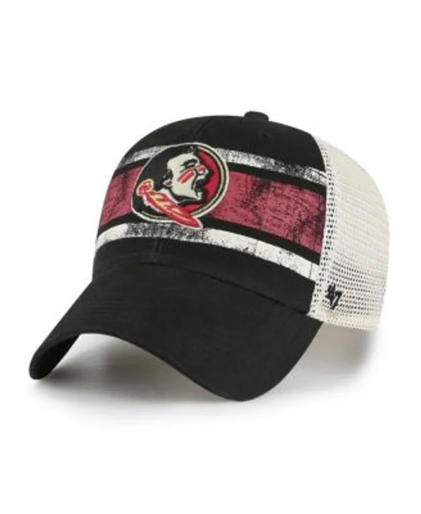 Men's '47 Black/White Las Vegas Raiders Altitude II MVP Trucker