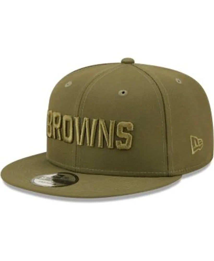 Men's Brooklyn Nets New Era Olive/Brown Two-Tone Color Pack 9FIFTY