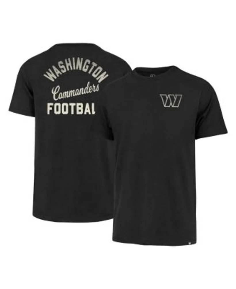 47 Brand Men's Black Washington Commanders Turn Back Franklin T-shirt