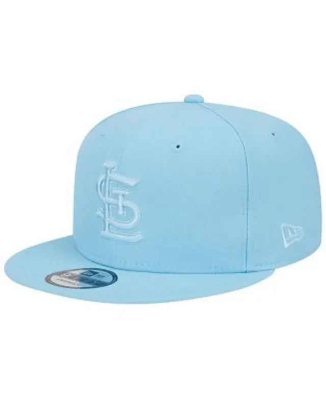 St. Louis Cardinals New Era Spring Basic Two-Tone 9FIFTY Snapback Hat -  Light Blue/Red