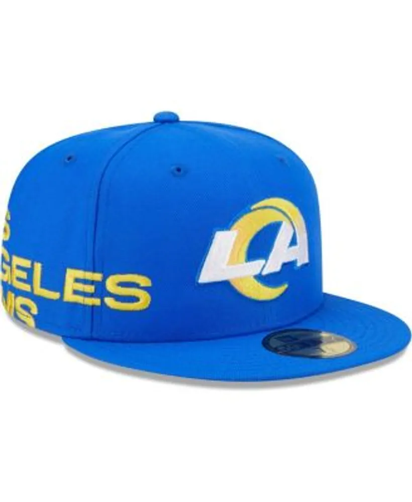 Men's New Era Black Los Angeles Rams 2022 Sideline 59FIFTY Low