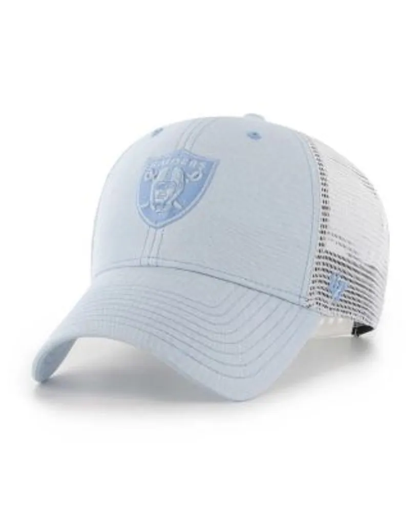 47 Men's White Las Vegas Raiders Clean Up Adjustable Hat