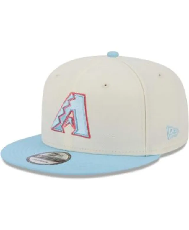 New Era Men's Light Blue and Red Arizona Diamondbacks Spring Basic Two-Tone  9FIFTY Snapback Hat