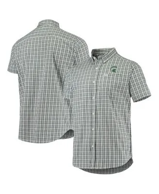 Michigan State Spartans Colosseum Free Spirited Mesh Button-Up