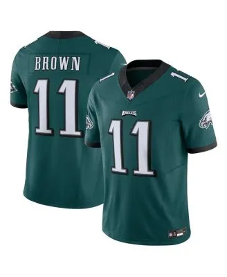 Philadelphia Eagles AJ Brown Youth Home Game Teal Nike Football Jersey